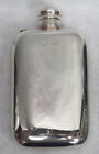 VICTORIAN ERA 1873 LONDON STERLING SILVER 5.5" FLASK HOLDS 200 ML FLUID NO LEAKS