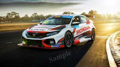 Honda Civic Type R TCR 2020 High Res Wall Decor Print Photo Poster