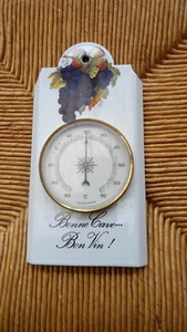 THERMOMETRE EMAILLE Raisin NEUF FONCTIONNEL EMAIL VERITABLE FABRIQUE EN FRANCE - Picture 1 of 1