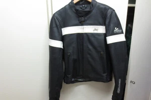 Herren Motorrad Lederjacke Louis CaféRacer Gr. M US schlank (94/50 D schlank) - Bild 1 von 16