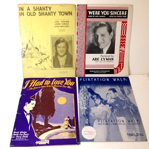 4 Vintage 1930s Sheet Music Flirtation Walk Dick Powell Ruby Keller Alice Joy + - Picture 1 of 6