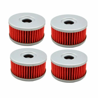 4X Oil Filters For SUZUKI GZ250 MARAUDER DRZ250 GN250 SR250 DR350 S/SE SP250 - Image 1 of 4