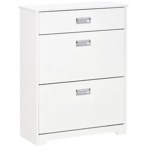 Hallway Shoe Storage Furniture with 3 Total Drawers and Adjustable Shelf - Picture 1 of 11