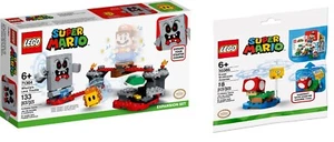 LEGO Super Mario 71364 Whomp's Lava Trouble and 30385 Super Mushroom Surprise - Picture 1 of 5