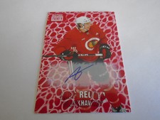 2020-21 SKYBOX METAL UNIVERSE ALEC REGULA RC PP-17 AUTO STAR RUBIES BLACKHAWKS