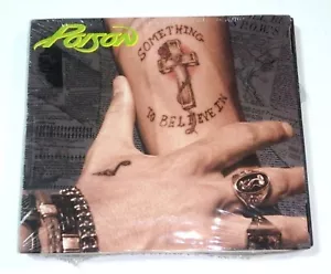 Poison Something to Believe In Promotional Copy Single CD Sealed 2003 - Picture 1 of 8