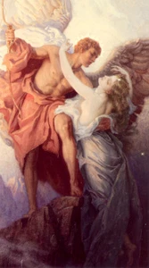 Day and the Dawnstar by Hebert Draper 60cm x 33.5cm Art Paper Print - Bild 1 von 1