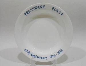 ❤️ 1 NEW Corelle 1978 PRESSWARE PLANT 15-oz White FLAT RIM SOUP Pasta BOWL - Picture 1 of 3