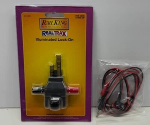 MTH Railking Realtrax Illuminated Lock-On 40-1003 & Wire Harness 40-1015. New! - Picture 1 of 4