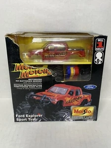 Neu 2001 Maisto Monster Motors rot Ford Explorer Sport trac Druckguss LKW - Bild 1 von 7