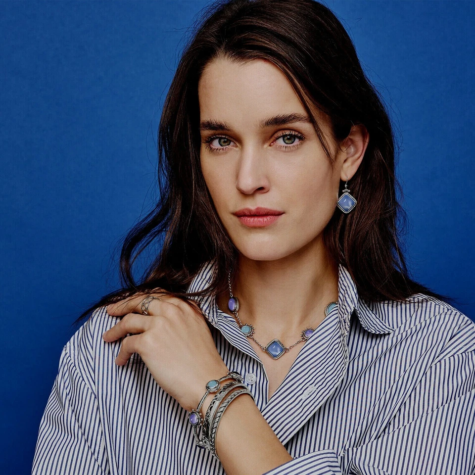 Brighton💎 Jues Collar Corto ~ Juego de 2 Pendientes $160 Etiquetas Bolsa para el Polvo Foto 1 de 4