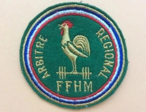 Écusson ARBITRE RÉGIONAL FFHM HALTÉROPHILIE MUSCULATION Patch Tissu Insigne - Imagen 1 de 2