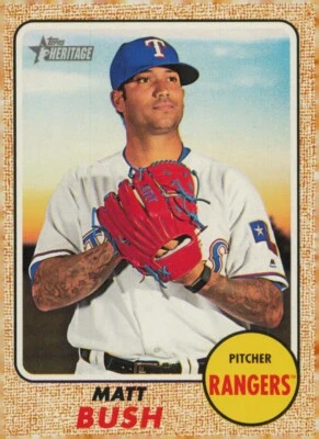 2017 Topps Heritage High Number - Matt Bush #699 - Image 1 of 2