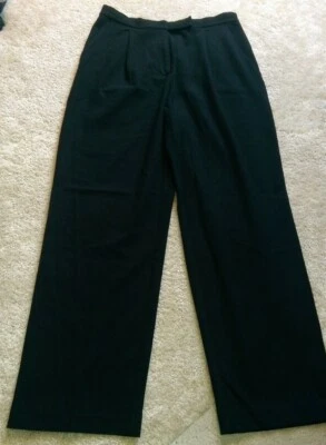 Pantalones para mujer Liz Claiborne talla 8P 8 Petite negros Foto 1 de 3