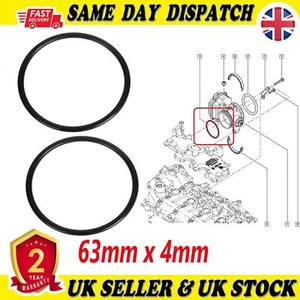 2X GUARNIZIONE ACCELERATORE 63mm x 4mm PER RENAULT LOGAN I ESPACE IV 8200068566 - Foto 1 di 9