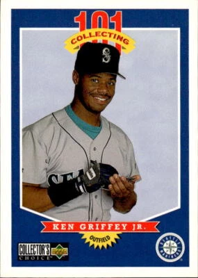 1997 Collector's Choice #244  Ken Griffey Jr.     CL - Image 1 of 2