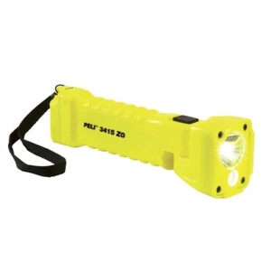 Peli Light 3415 LED ATEX Zone 0 gelb Einsatzlampe Taschenlampe Knickkopflampe - Imagen 1 de 5