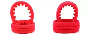 AKA 33014 2WD 33013 4WD 33012 Rear 1/10 BUGGY FRONT RED CLOSED CELL INSERT SOFT - Picture 1 of 4