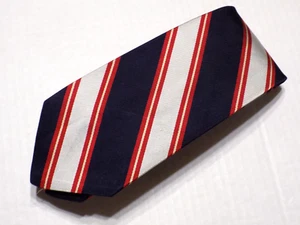 Cravatta uomo vintage BROOKS BROTHERS [MAKERS] 65% seta made in England - Foto 1 di 3