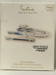 NUOVO Hallmark Keepsake U.S.S. Ornamento Reliant (Star Trek II - L'ira di Khan) - Foto 1 di 5