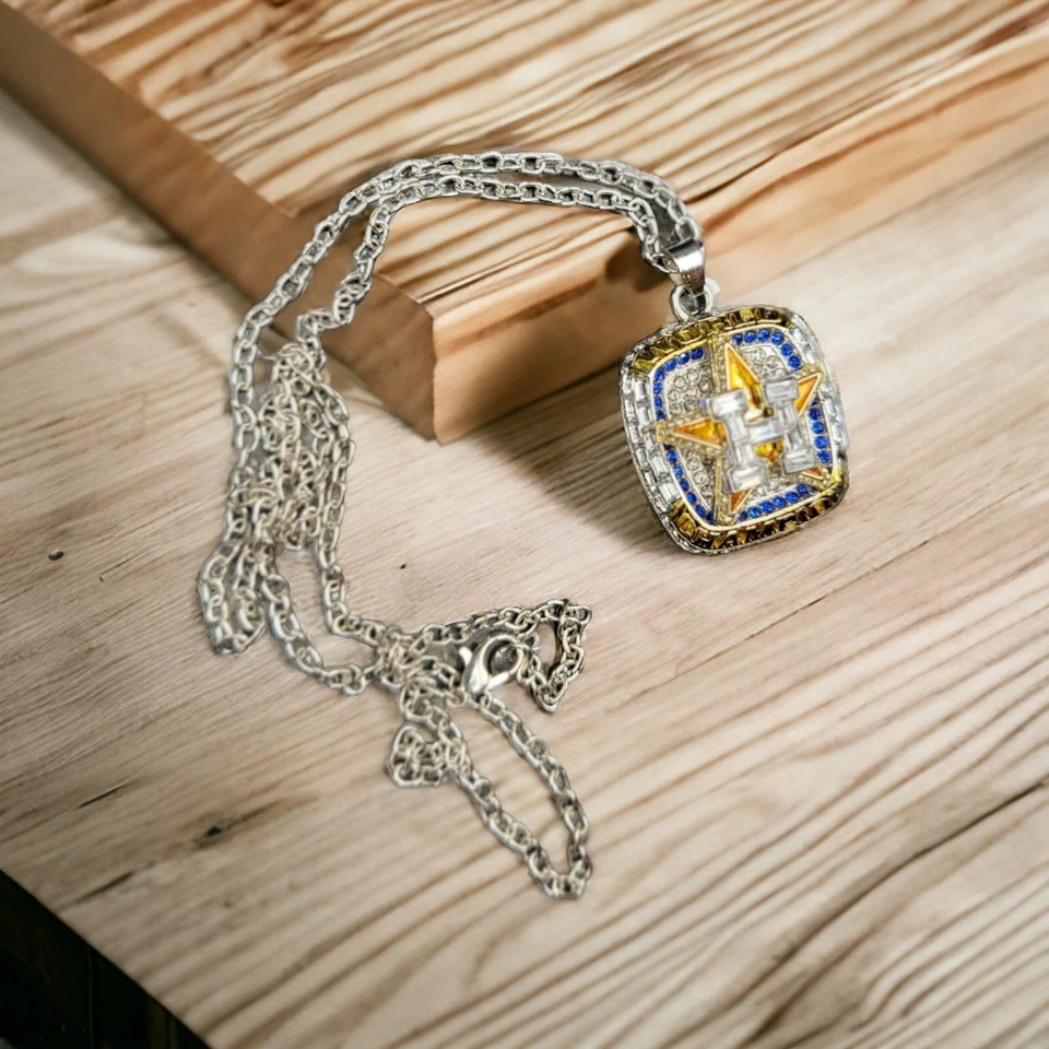 2022 Houston Astros Championship Necklace & Pendant  - Image 1 of 4