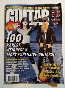 Guitar World May 1997 Ace Freshly/Billy Gibbons/100 Rare Weird Expensive Guitars - Picture 1 of 6