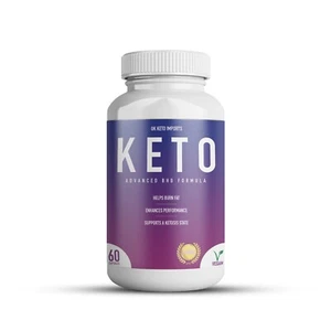 Keto Diet Fat Burner Pills Weight Loss Premium 2400mg 60 Capsules - Picture 1 of 5