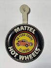 Vintage 1968 Mattel Hot Wheels Redline '36 Ford Coupe Metal Tab Pin Button Badge