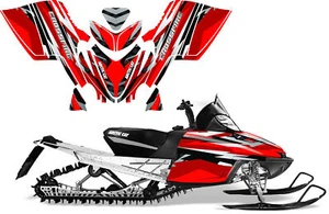 2005 - 2011 Arctic Cat M5 M6 serie M7 M8 kit de calcomanías gráficas 24 mil V3001 rojo - Imagen 1 de 9
