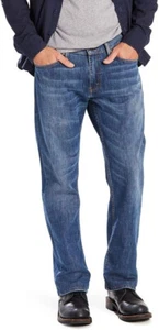 Nuevos Jeans Para Hombre 46 x 30 Levi's 569 Relajados Pierna Recta Azul - Imagen 1 de 7