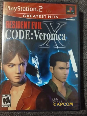 Resident Evil Code: Veronica X (Sony PlayStation 2, 2001) - Image 1 of 2