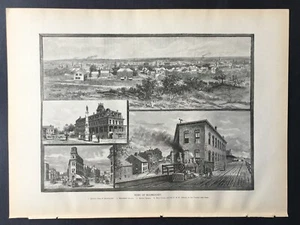 Vistas de Woonsocket 1886 - Imagen 1 de 1