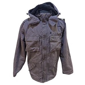 O'Neill Men's Utility Jacket L/S Hoodie Hooded Full Zip Grey Size L Large - Picture 1 of 24