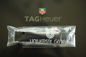 CINTURINO OROLOGIO TAG HEUER DISPIEGAMENTO FIBBIA 22 MM POLPACCIO SPORT NERO CINTURINO 12 - Foto 1 di 5
