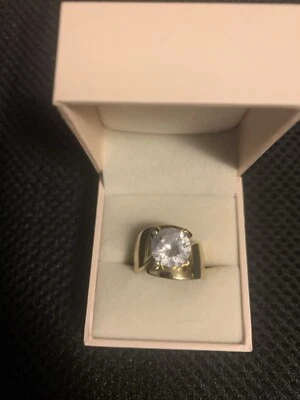 Anillo moissanita 5 ct Foto 1 de 4