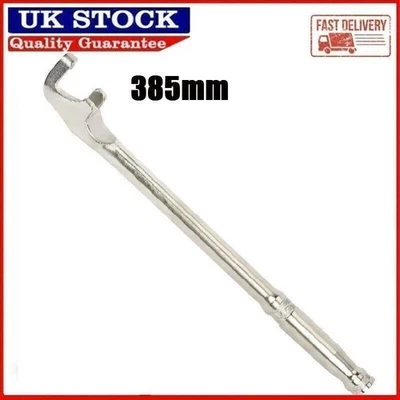 Universal Spanner Wrench Extension Tool Power Bar Wrench Total Length 385mm - Image 1 of 4