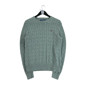 Pull col rond - S / 36 - Ralph Lauren - Gris - Imagen 1 de 8