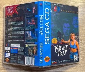Solo estuche de repuesto de 2 discos - Night Trap - Sega CD - Imagen 1 de 2