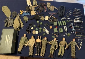 Huge Lot Of Original 1960s GI JOE 12 Inch Dolls& Vintage Clothing & Accessories - Picture 1 of 24
