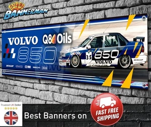 Volvo 850 Salloon BTCC Touring Car PVC Banner for Garage, Workshop, etc - Picture 1 of 2