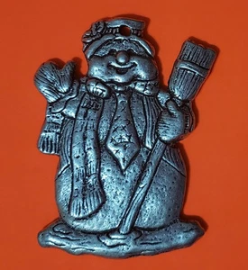 1993 Carson Zinn Schneemann Ornament - Bild 1 von 2