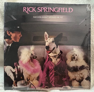 LP : Rick Springfield - Success Hasn't Spoiled Me Yet (1982) SEALED - Image 1 of 2