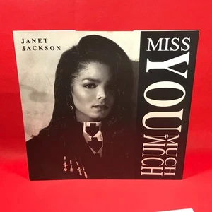 JANET JACKSON Miss You Much 1989 UK 3-track 12" vinyl single extended - Picture 1 of 4