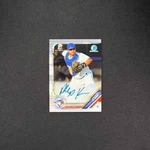 2019 Bowman Chrome Alejandro Kirk 1st Auto Toronto Blue Jays Prospect Autograph - Bild 1 von 9