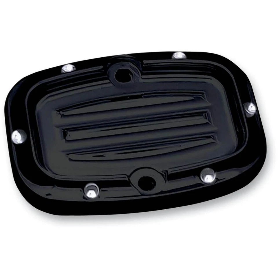 Cubiertas del cilindro maestro del manillar con hoyuelos traseros Covingtons Customs - C1157-B Foto 1 de 1