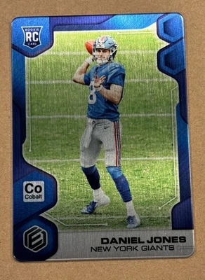 2019 Panini Elements Daniel Jones Rookie Cobalt Metal #’d /10 Indianapolis Colts - Image 1 of 2