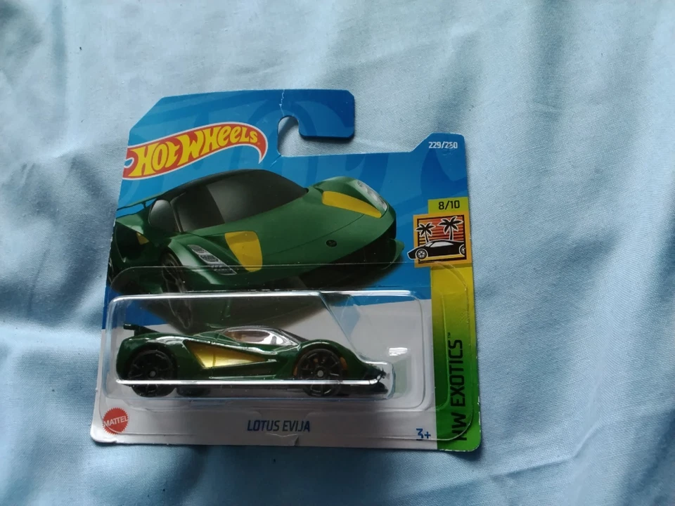 Hot Wheels Lotus Evija Green HW Exotics 2022 8/10 229/250 New N Case 3 - Image 1 of 1
