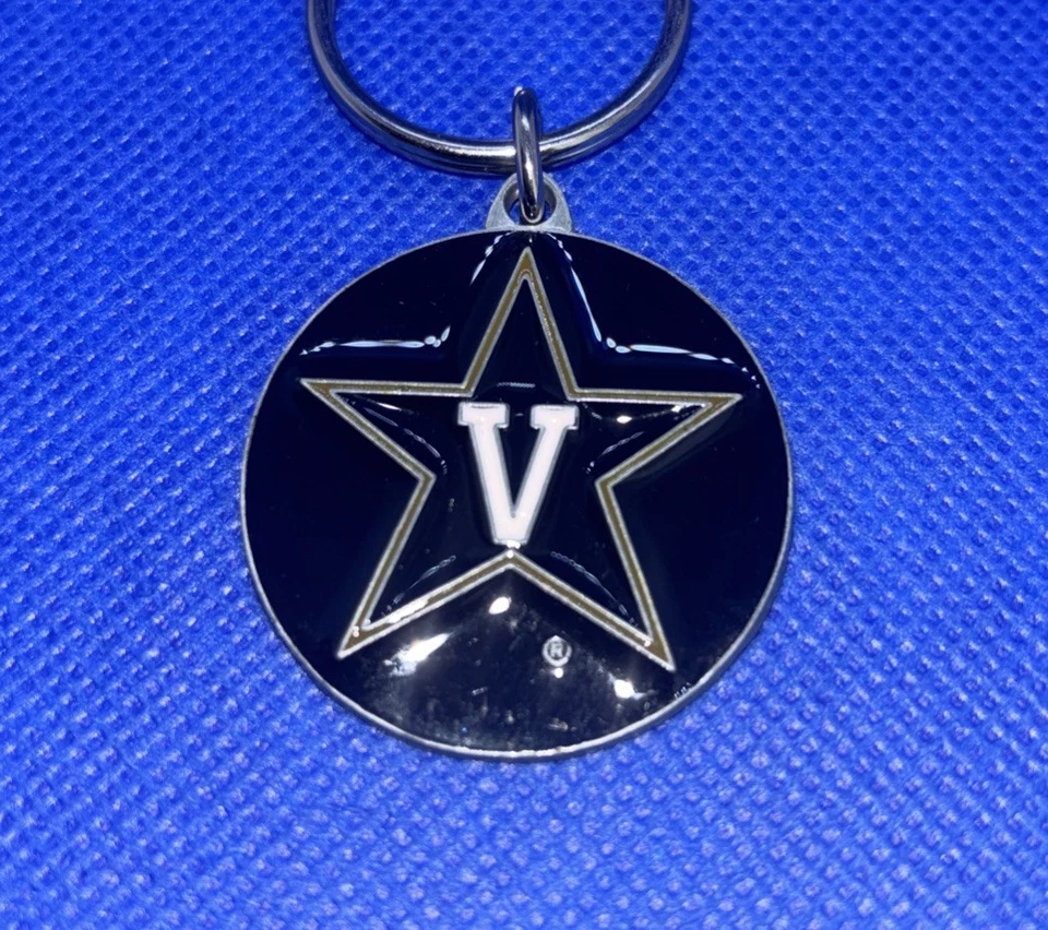 Vanderbilt Commodores Metal Charm Keychain Charm NCAA College Souvenir 2008 - Image 1 of 4