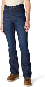 Carhartt The Tiller High Rise Damen Bootcut Jeans - Downpour (Größe 12 kurz) - Bild 1 von 6