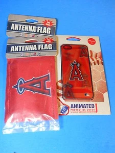 Funda animada de béisbol Los Angeles Angels Anaheim MLB 2 banderas de antena 1 iPhone 5 - Imagen 1 de 5